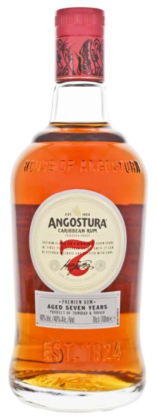Angostura Dark Caribbean Rum 7 Years Old 0,7L 40%