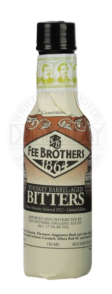 Fee Brothers Whiskey Barrel Aged Bitters, 0,15 L, 17,5%
