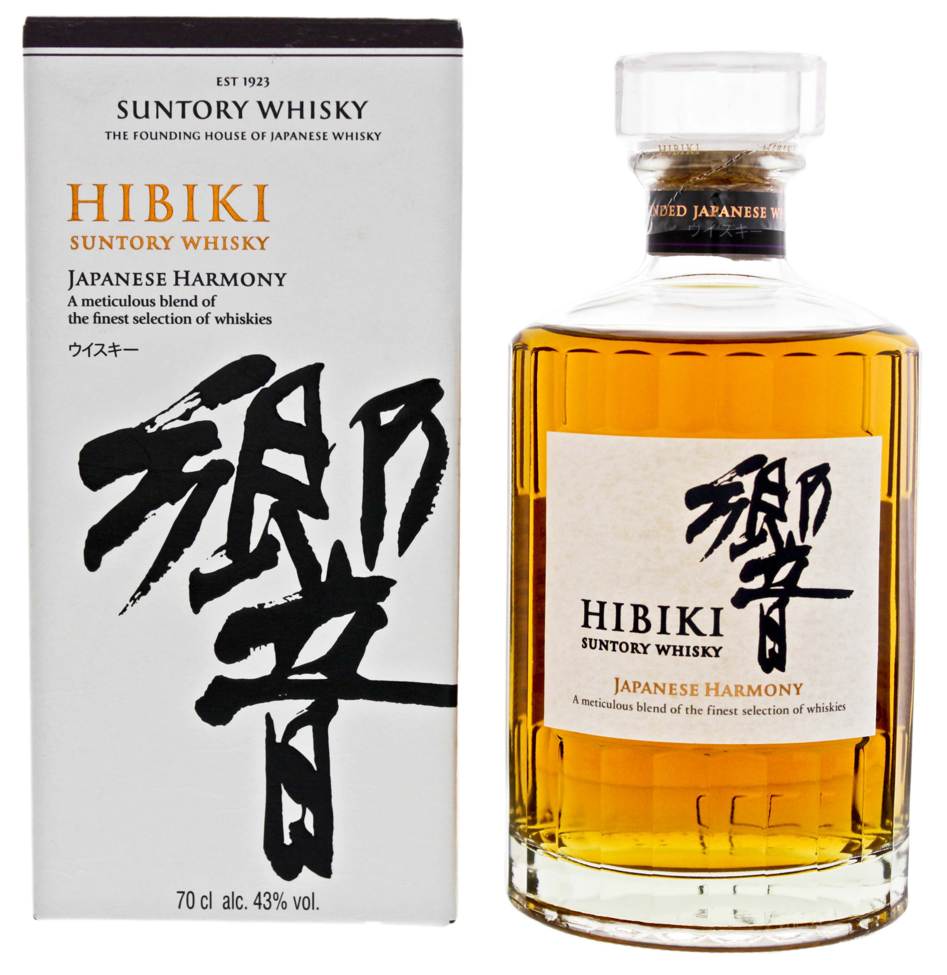 Hibiki Suntory Whisky Japanese Harmony 0,7L 43%