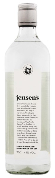 Jensen's Bermondsey Gin, 0,7 L