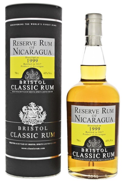 Bristol Reserve Rum of Nicaragua 1999/2017 0,7L 43%