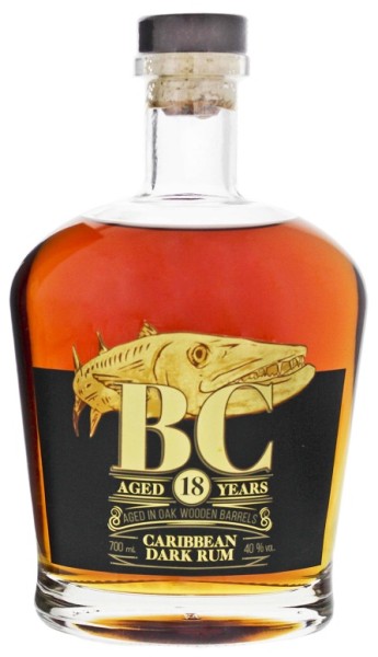 BC 18YO Caribbean Dark Rum 0,7L 40%
