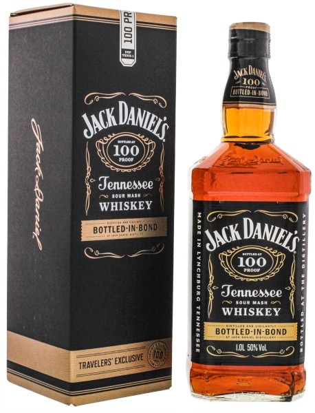 Jack Daniels Bottled in Bond 100 Proof Tennessee Whiskey 1,0L 50%