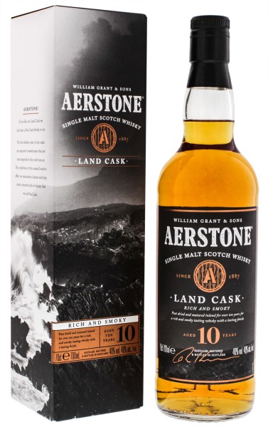 Aerstone Single Malt Whisky 10 Jahre Landcask 0,7L 40%