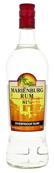 Marienburg Overproof Rum 0,7L 81%
