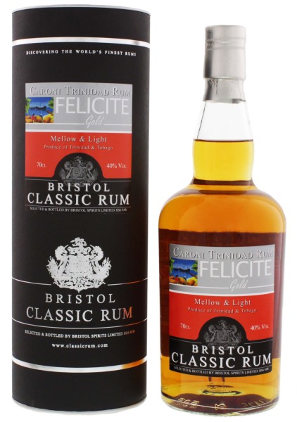 Bristol Caroni Rum Trinidad and Tobago Felicite Gold 0,7L 40%