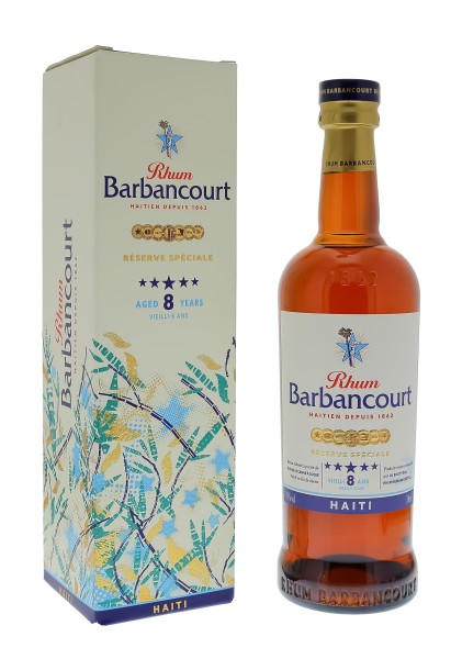 Barbancourt Rum 5 Star 8 Jahre, 0,7 L, 43%