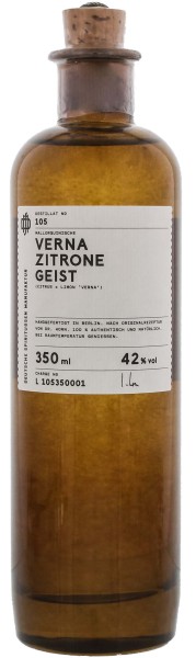 DSM No. 105 Mallorquinische Verna Zitronen Geist 0,35L 42%