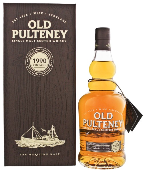 Old Pulteney Single Malt Whisky Vintage 1990 0,7L 46%