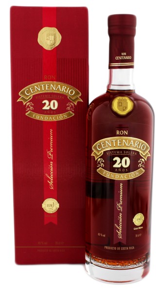 Centenario Rum Fundacion Reserva Especial 20 Years Old 0,7L 40%