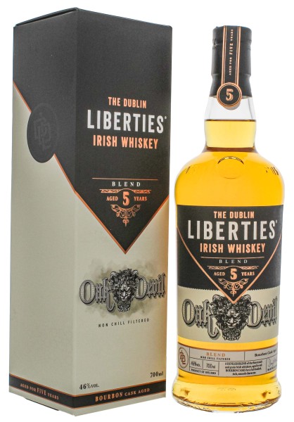 The Dublin Liberties Oak Devil Irish Whiskey 0,7L 46%