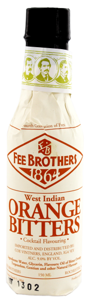 Fee Brothers West Indian Orange Bitters, 0,15 L, 9%