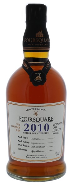 Foursquare Rum 2010 Cask Strength 0,7L 60%