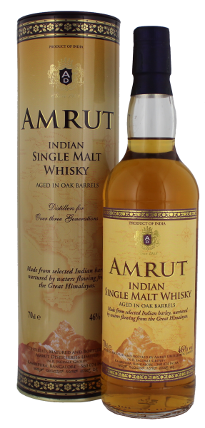 Amrut Single Malt Whisky, 0,7 L, 46%