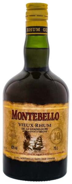 Montebello Rum Vieux 10 Jahre, 0,7L 42%