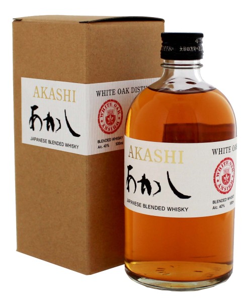 Akashi White Oak Japanese Whisky, 0,5 L, 40%