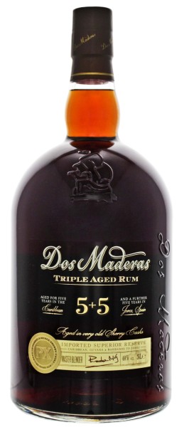 Dos Maderas Rum PX 5 + 5 Triple aged, 3,0L 40%