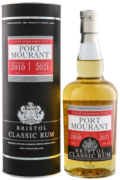 Bristol Port Mourant Guyana 2010/2021 Rum 0,7L 45%