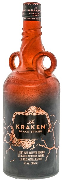 The Kraken Black Spiced Unknown Deep Limited Edition Red 0,7L 40%