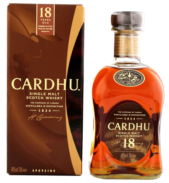 Cardhu 18 Jahre Single Malt Whisky 0,7L 40%
