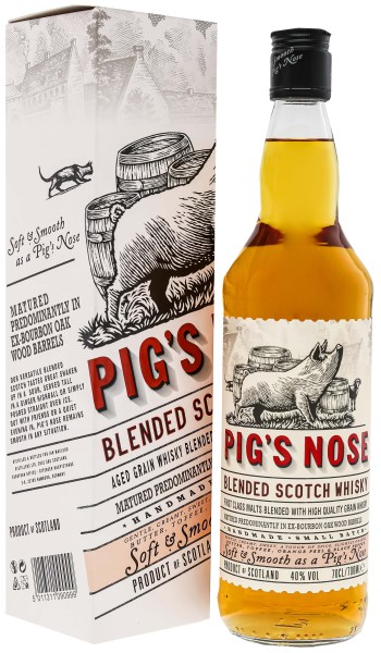 Pigs Nose Blended Scotch Whisky, 0,7 L, 40%