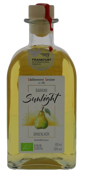 Bavarian Sunlight Birnenlikör 0,5L 20%