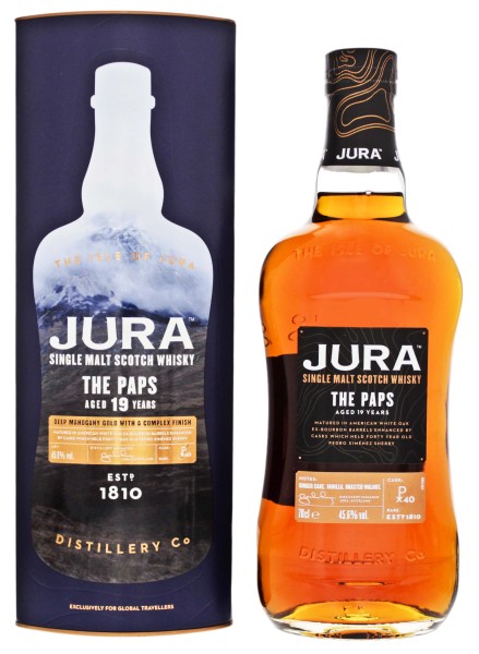 Isle of Jura 19YO The Paps Malt Whisky 0,7L 45,6%