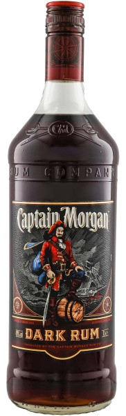 Captain Morgan Rum Black Label, 1 L, 40%