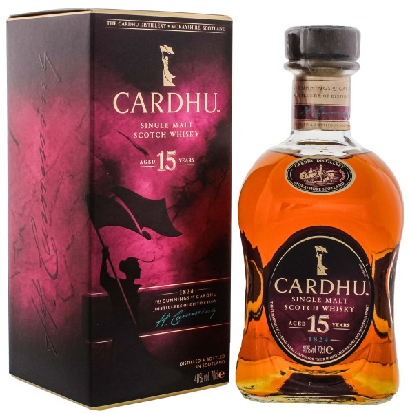 Cardhu 15 Jahre Single Malt Whisky 0,7L 40%