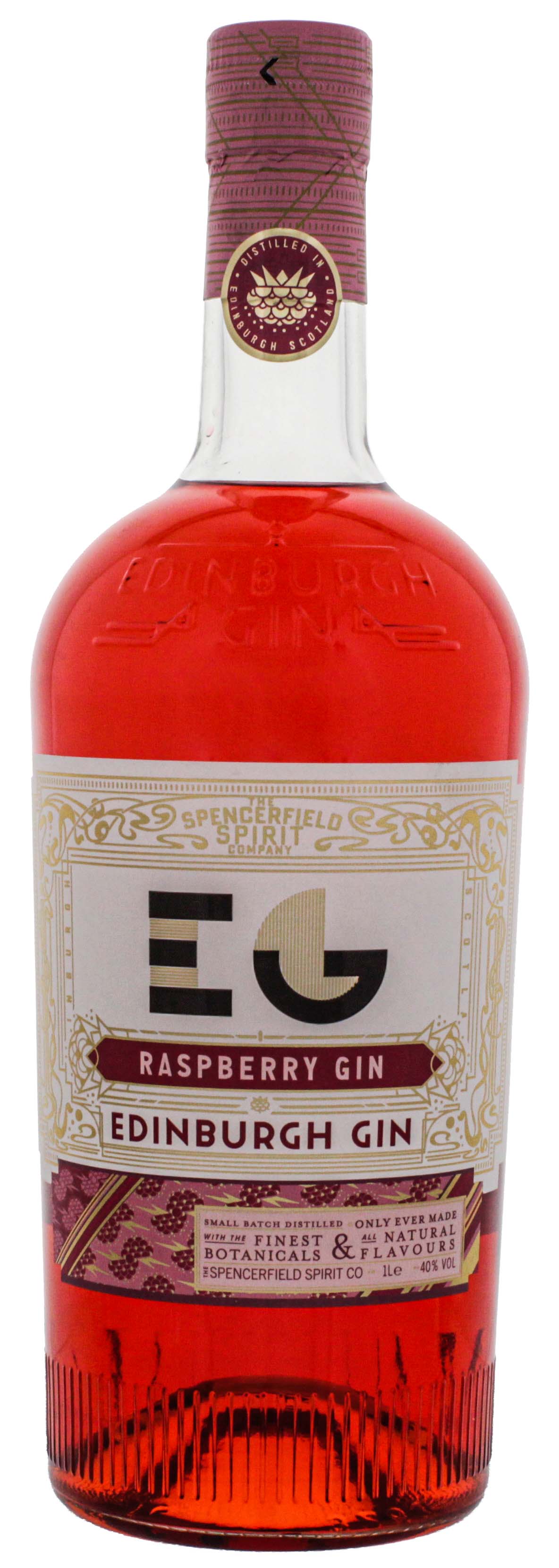 Edinburgh Raspberry Gin 1,0L 40%