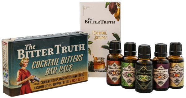 The Bitter Truth Cocktail Bitters Bar Pack, 5x0,02L 41%