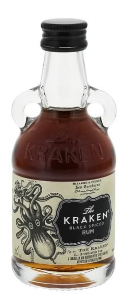 The Kraken Black Spiced Miniatures 0,05L 40%
