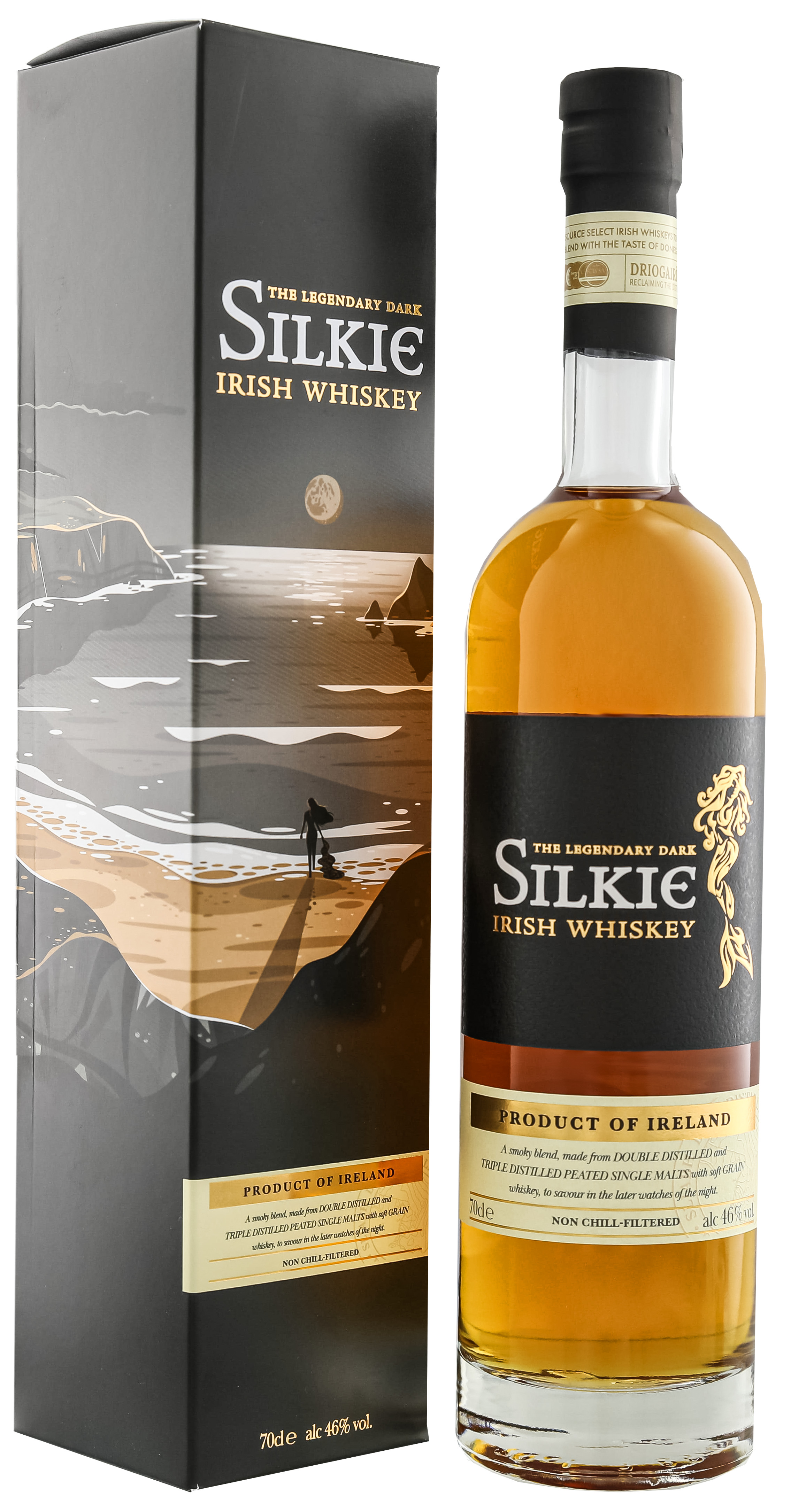 The Legendary Dark Silkie Blended Irish Whiskey 0,7L 46%