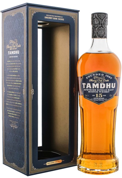 Tamdhu Single Malt Whisky Speyside 15 Jahre Limited Release 0,7L 46%