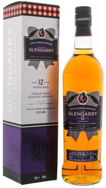Glengarry 12 Jahre Single Malt Whisky 0,7L 46%