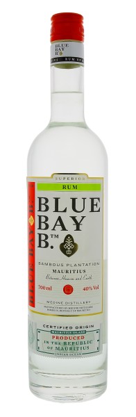 Blue Bay White Rum, 0,7 L, 40%