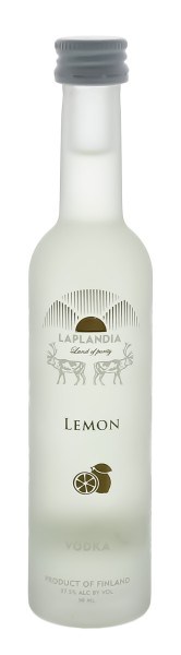 Laplandia Flavoured Lemon Vodka Miniatur 0,05L 37,5%