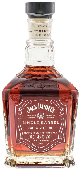 Jack Daniels Single Barrel Tennessee Rye Whiskey 0,7L 45%