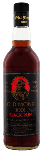 Old Monk XXX Black Rum 0,7L 37,5%