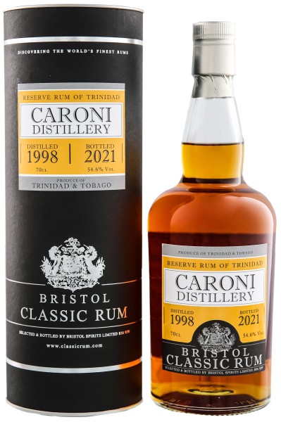 Bristol Caroni Reserve Rum Trinidad & Tobago 1998/2021 0,7L 54,6%