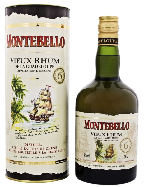 Montebello Rhum Vieux 6 Years Old 0,7L 42%