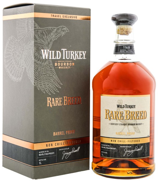 Wild Turkey Bourbon Whiskey Rare Breed 1,0L 58,4%