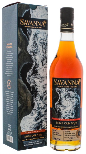 Savanna TWIE (The Wild Island Edition) Rhum Tradition 16 Jahre Single Cask No 987 0,5L 52,7%
