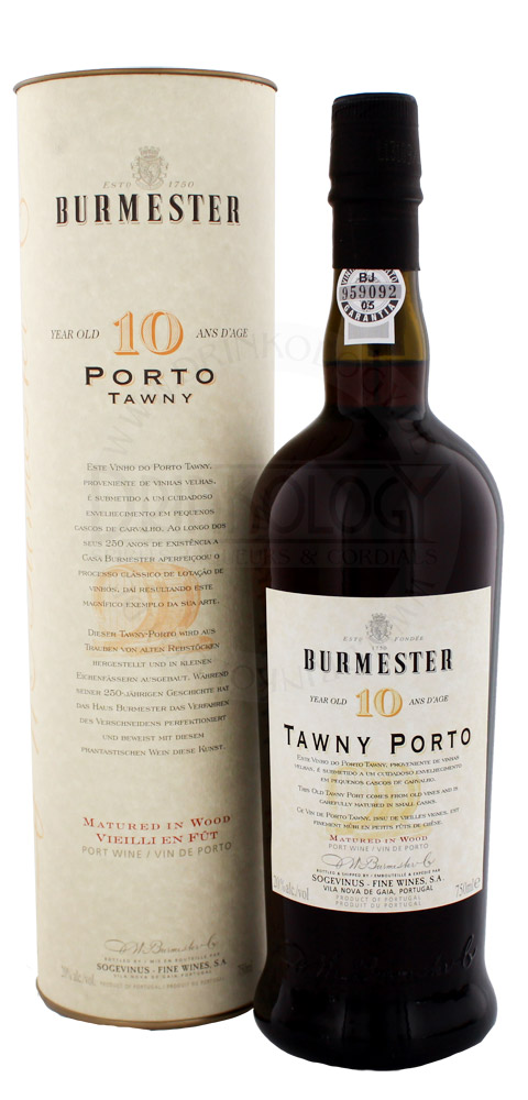 Burmester Tawny Port 10 Jahre, 0,75 L, 20%