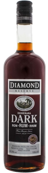Diamond Reserve Dark Rum 1,0L 37,5%