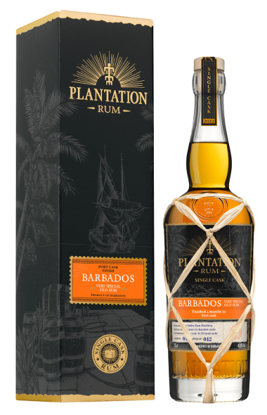 Plantation Barbados 6 Jahre Single Cask Port Finish Rum 0,7L 44,9%