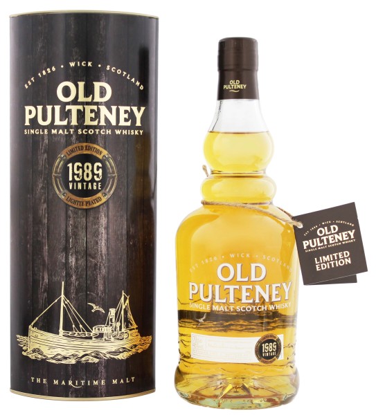 Old Pulteney 1989 Vintage Single Malt Whisky 0,7L 46%