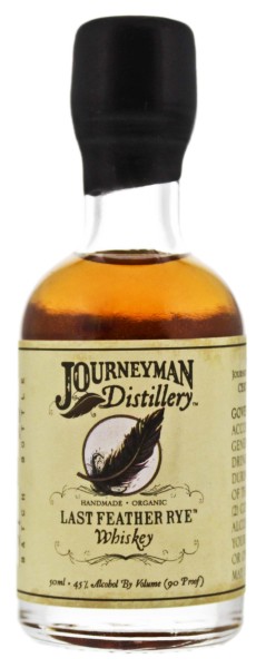 Journeyman Last Feather Rye Whiskey 0,05L 45%
