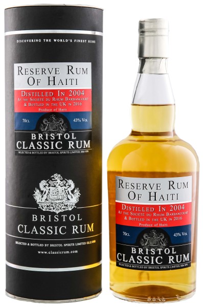 Bristol Reserve Rum of Haiti 2004/2016 0,7L 43%