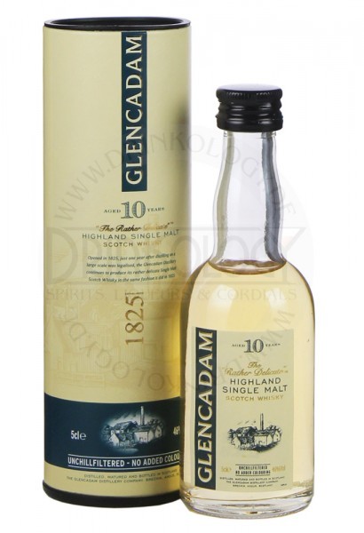 Glencadam Single Malt Whisky 10 Years Old Miniature